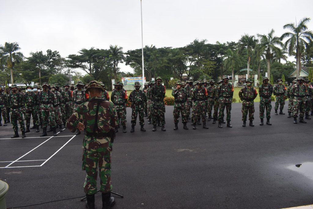 Prajurit Kodim 0403/OKU Laksanakan Latihan Teknis Teritorial Dan ...