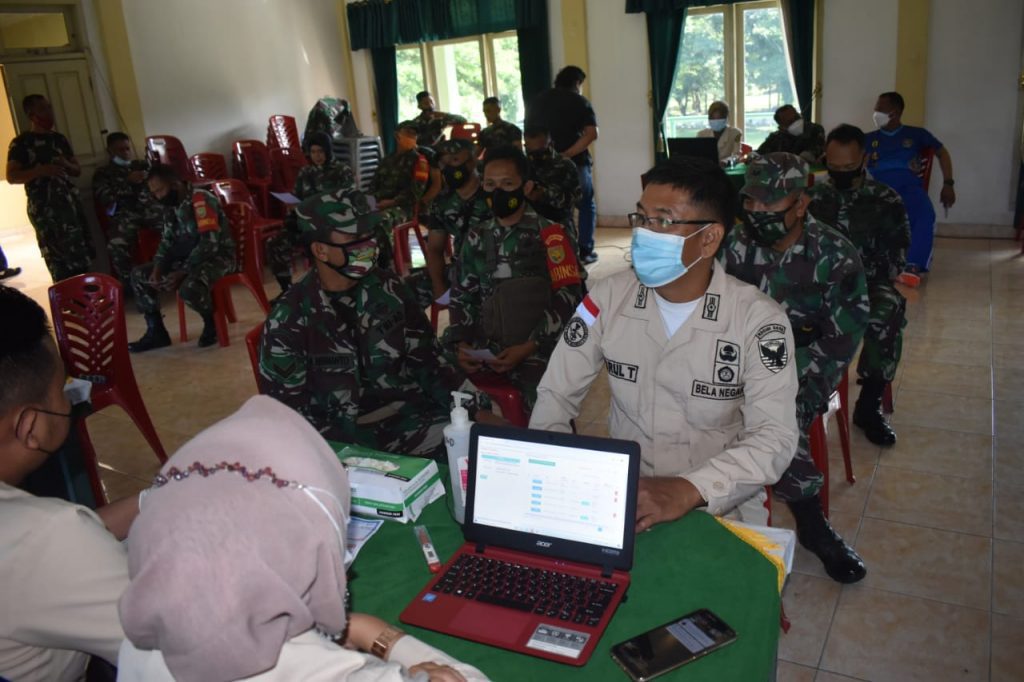 Kodim 0403/OKU Gelar Vaksinasi COVID-19 Untuk Prajurit Dan ASN Tahap 2 ...